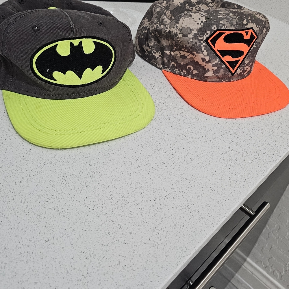 Batman & Superman HATS